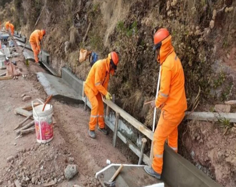 Obras civiles en ejecución