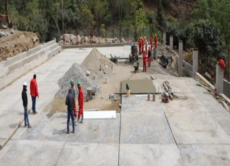 Obras civiles en ejecución